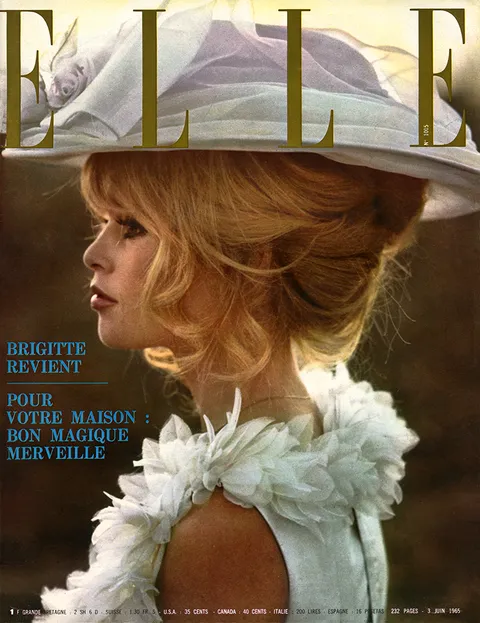 ヴィンテージ雑誌】ELLE FRANCE N° 1028 1965希少60年代